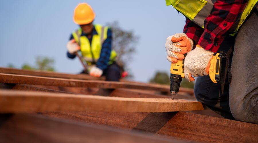 Expert tile roof repair services in Woodbury, NY